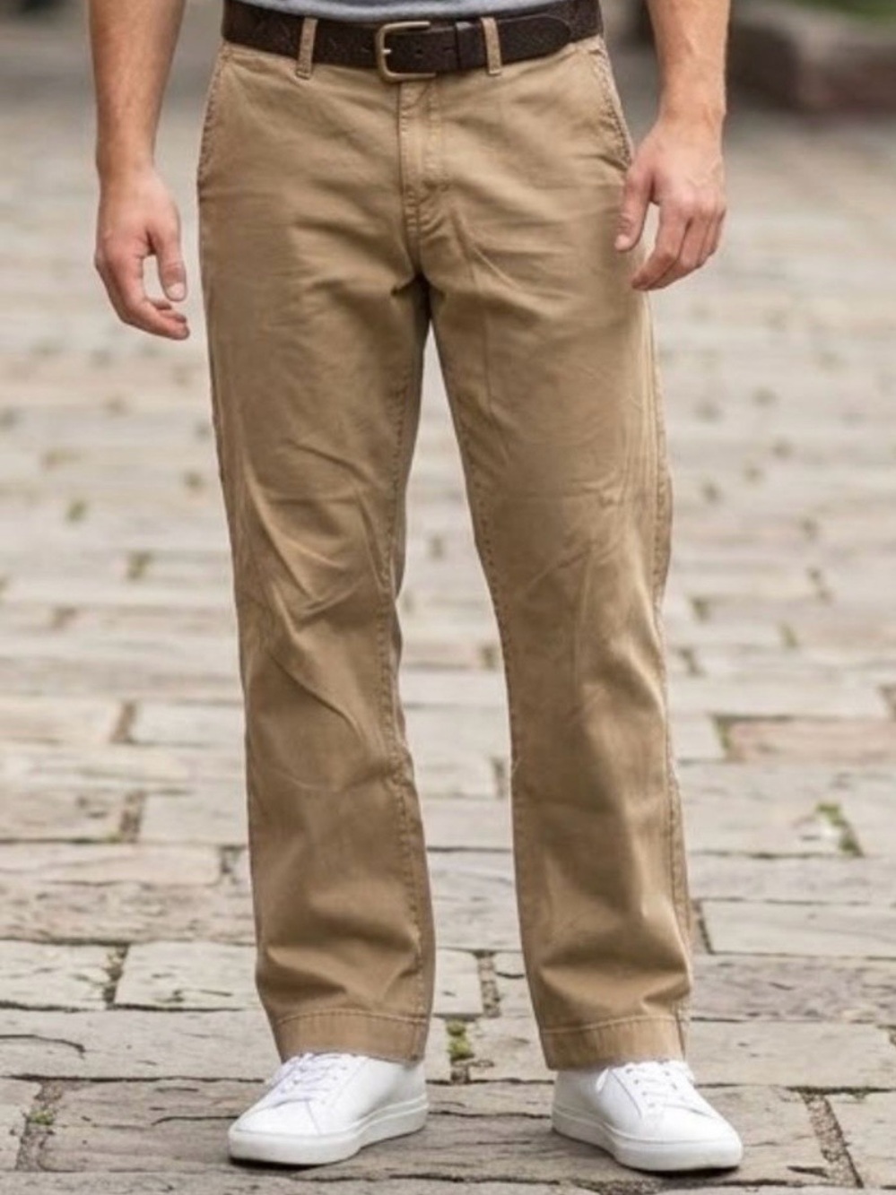 J.Crew The Sutton Flannel Lined Khaki Chino Pants Men’s 30x28 Tan